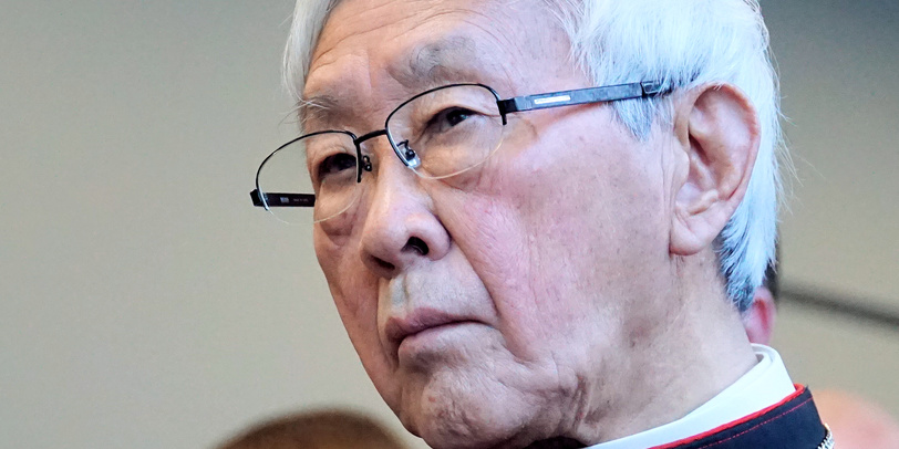 The red in Cardinal Zens clothing stands for the blood of martyrs?